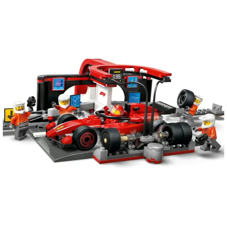 Alles LEGO CITY boks i posada za F1 s autom Ferrari