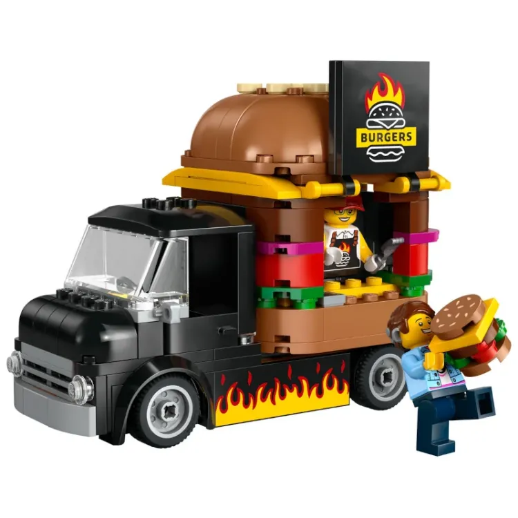Alles LEGO CITY kamion s hamburgerima