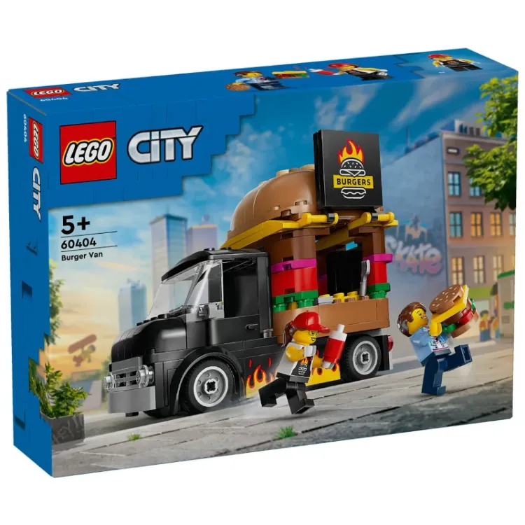 Alles LEGO CITY kamion s hamburgerima