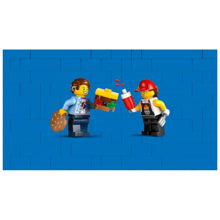 Alles LEGO CITY kamion s hamburgerima