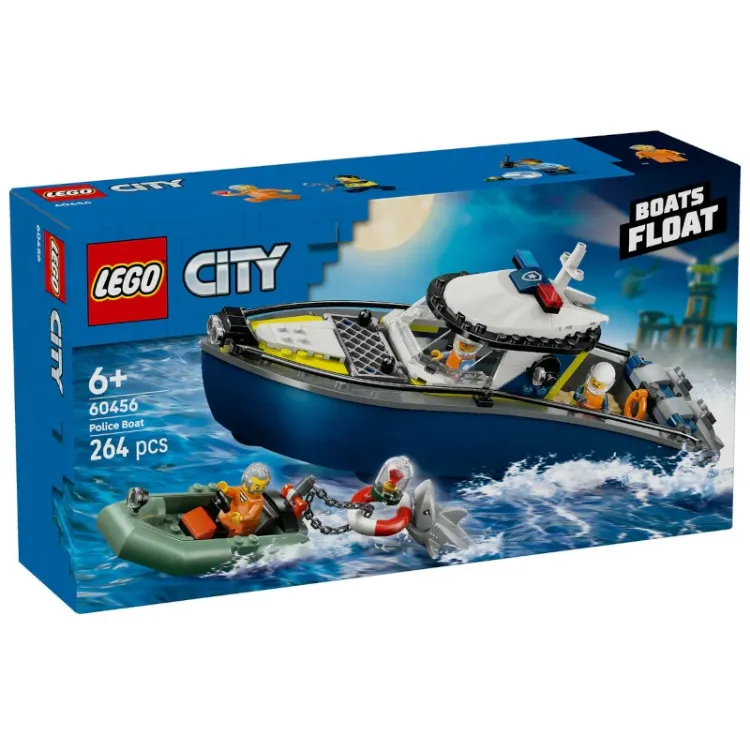 Alles LEGO CITY potjera u policijskom čamcu