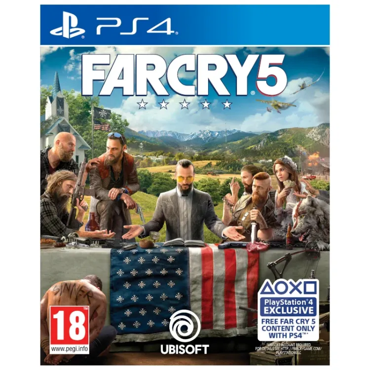 Alles Far Cry 5 standard edition - PS4