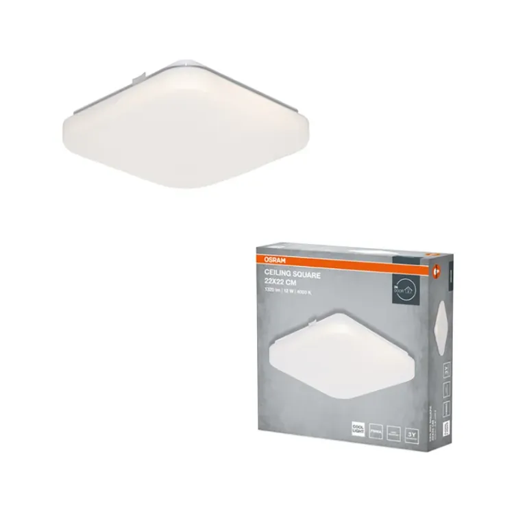 Alles OSRAM LED plafonjera CEILING SQUARE 12 W 4000K 