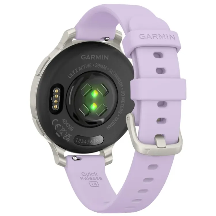 Alles GARMIN pametni sat LILY 2 ACTIVE Silver/Jasmine Purple