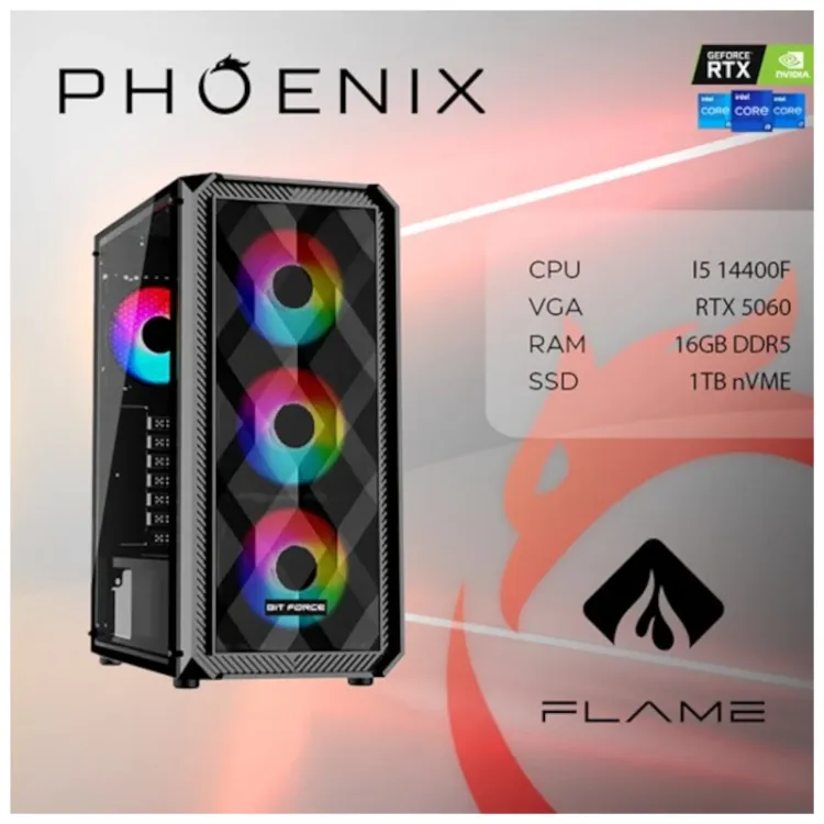 Alles PHOENIX računalo FLAME X-503+ volan Speedlink Trailblazer