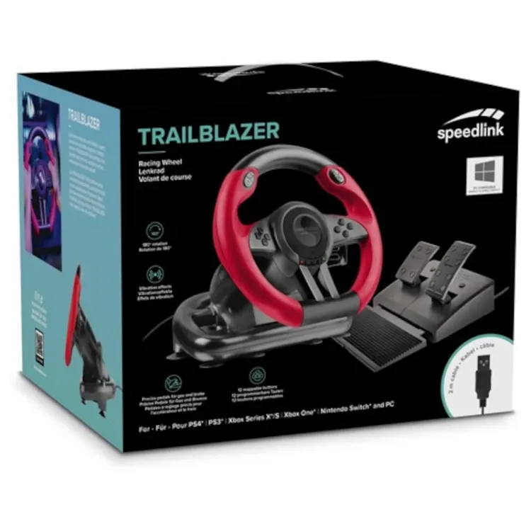 Alles PHOENIX računalo FLAME X-503+ volan Speedlink Trailblazer