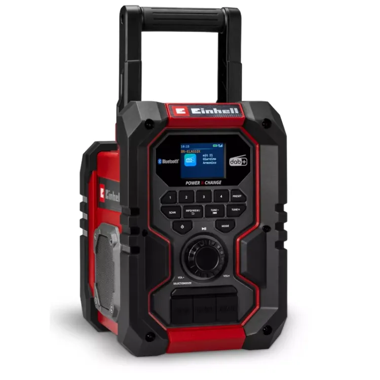 Alles EINHELL radio akumulatorski TE-CR 18 Li DAB+/FM/BT - Solo
