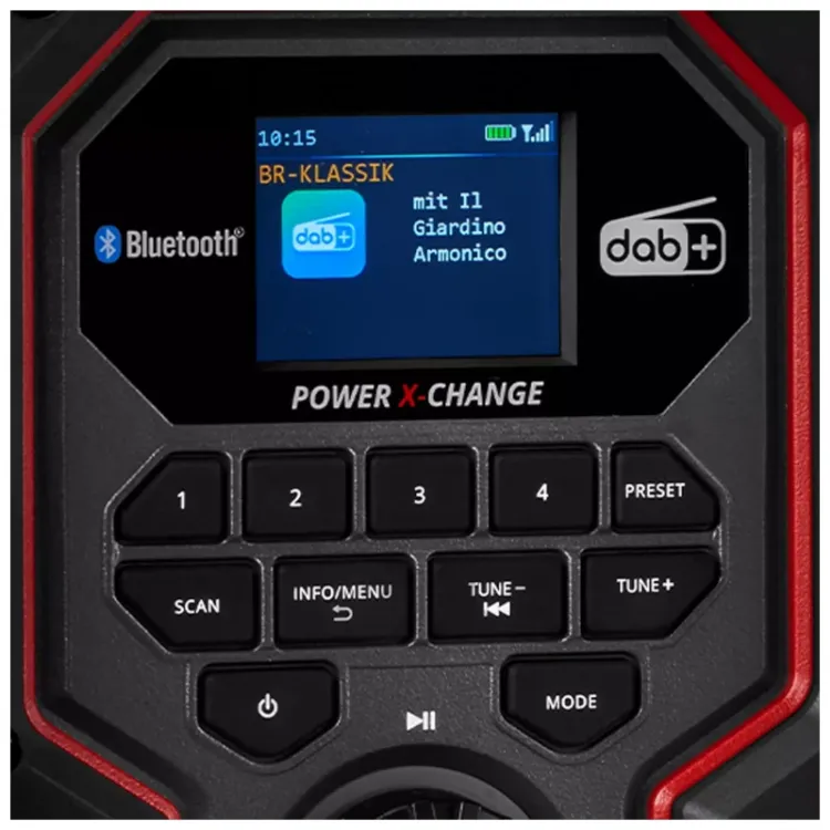 Alles EINHELL radio akumulatorski TE-CR 18 Li DAB+/FM/BT - Solo