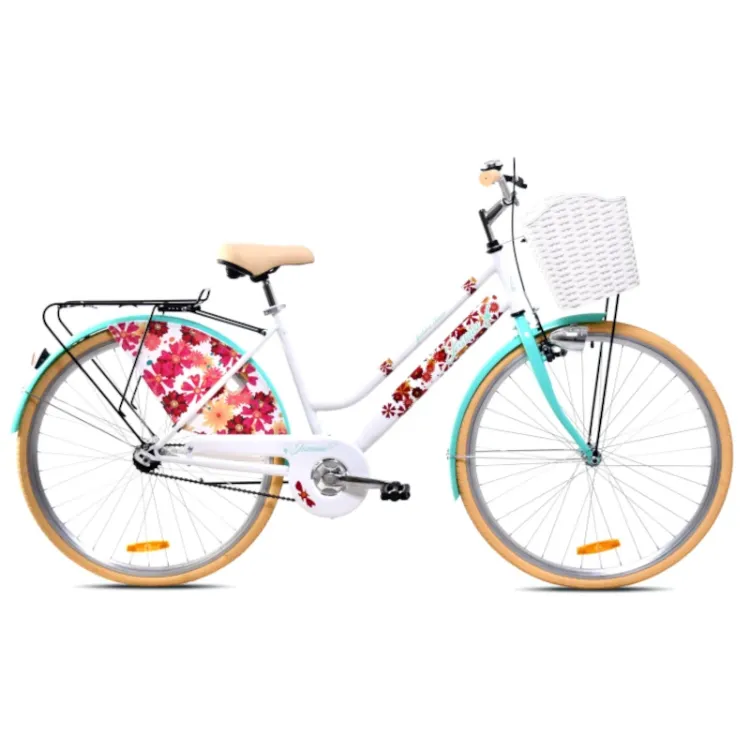 Alles CAPRIOLO bicikl ADRIA JASMIN 28" bijeli-tirkizni