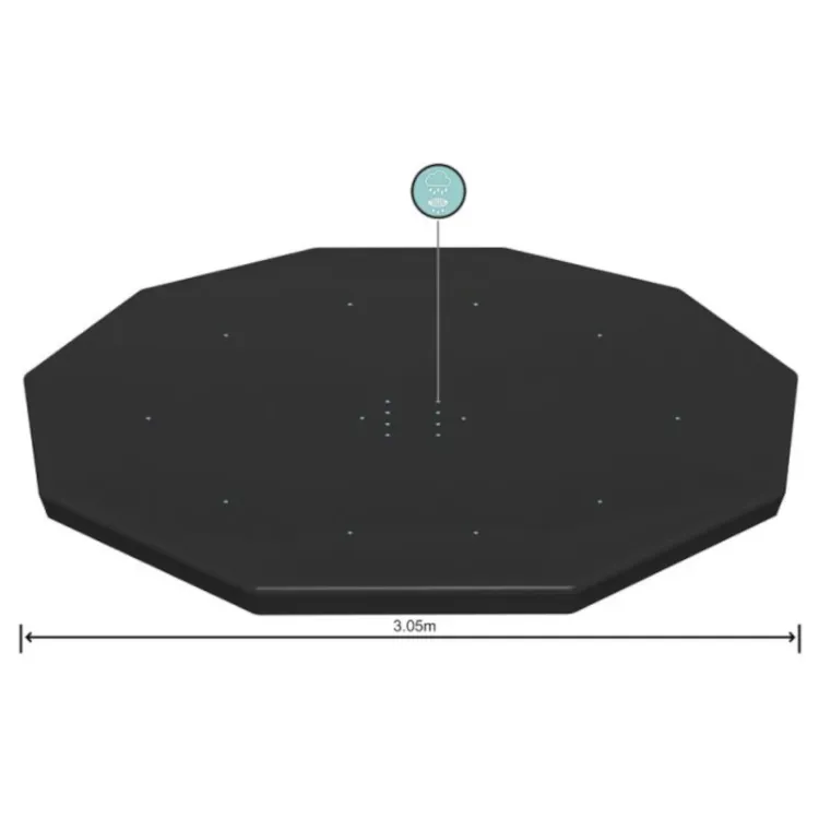 Alles Pokrivač za bazen fi 305 cm 58036