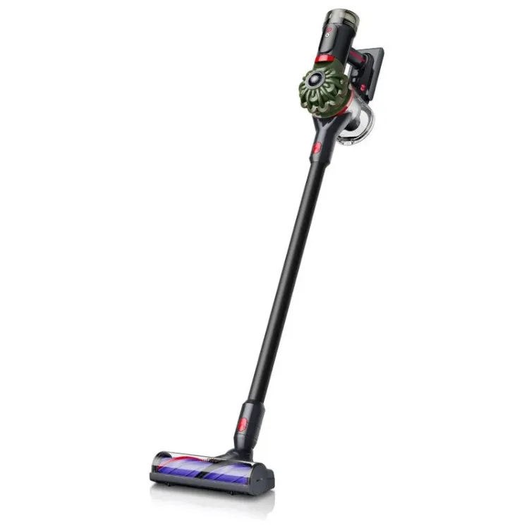 Alles Dyson štapni usisavač V8 Cyclone (226587), snaga usisavanja: 150 AW, volumen spremnika: 0.5 L, filtracija do 99,99% do 0.3 mikrona, 60 minuta usisavanja sa jednim punjenjem baterije.