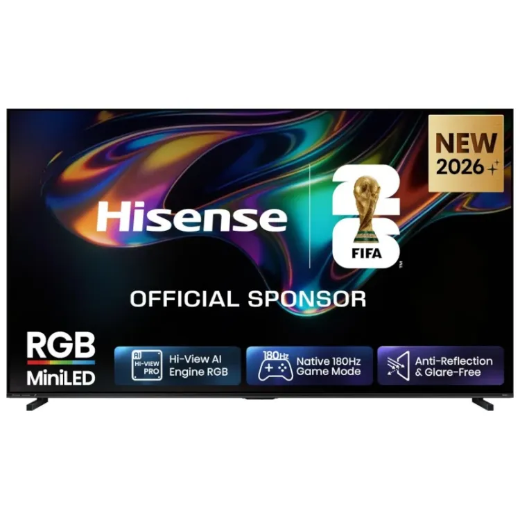 Alles HISENSE RGB MiniLED TV 100UR8S