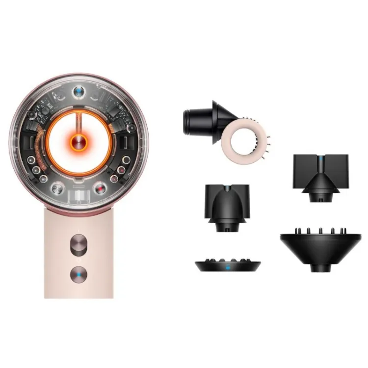 Alles DYSON sušilo za kosu Supersonic Nural HD16 (113407) Ceramic Pink/Rose Gold Straight+Wavy