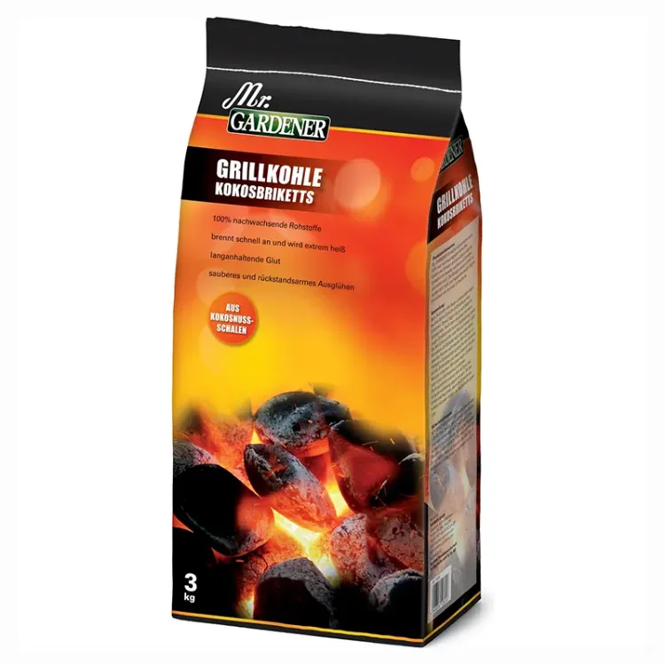 Alles Briket ugljena od kokosa Mr Gardener 3 kg
