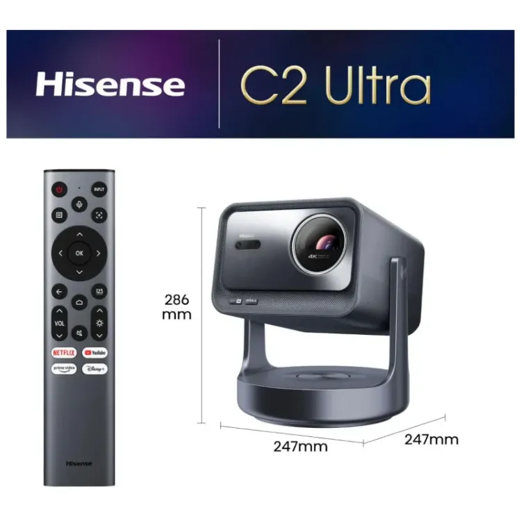 Alles HISENSE projektor C2 ULTRA