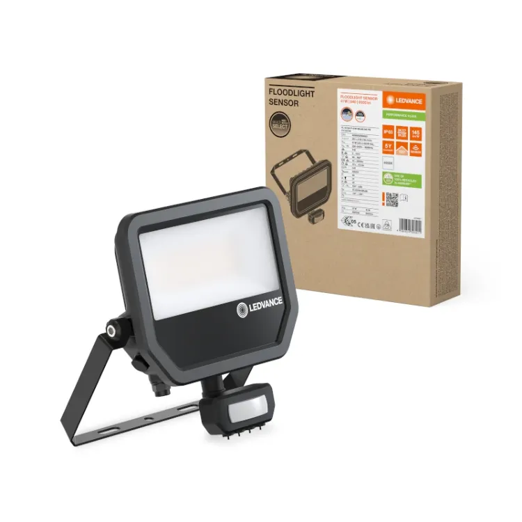 Alles LEDVANCE LED reflektor FL 50 SN P 41W 6KLM 840 PS SY100 BK