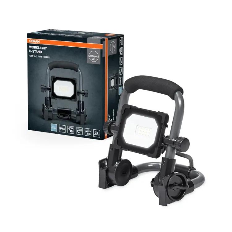 Alles LEDVANCE LED reflektor WORKLIGHT VALUE R-STAND 10W 865