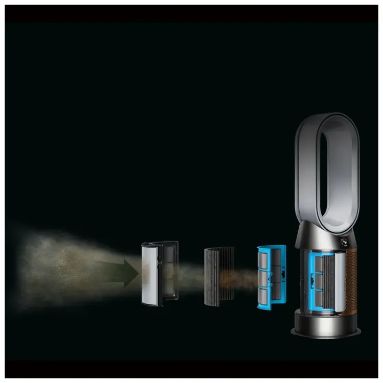 Alles DYSON pročišćivač grije i hladi PURE HOT & COOL FORMALDAHYDE HP09 NICKEL/GOLD