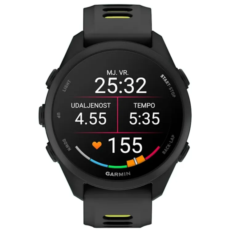 Alles GARMIN pametni sat FORERUNNER 170 Black/Yellow