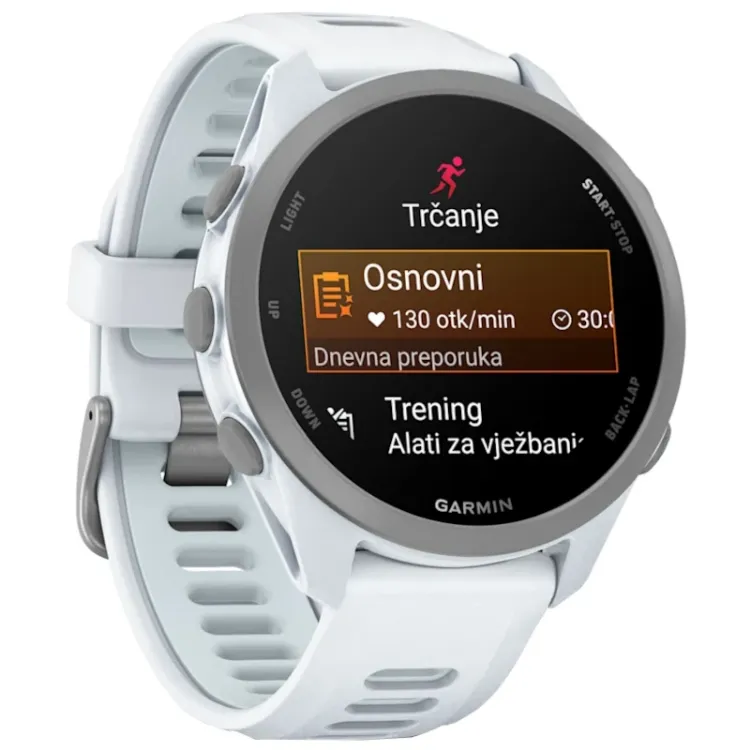 Alles GARMIN pametni sat FORERUNNER 170 Whitestone Cloud Blue