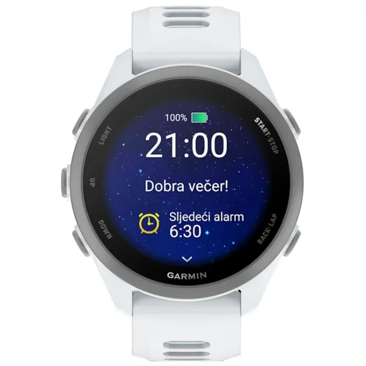 Alles GARMIN pametni sat FORERUNNER 170 Whitestone Cloud Blue