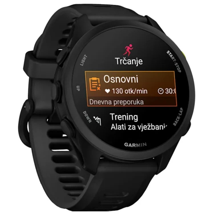Alles GARMIN pametni sat FORERUNNER 70 Black