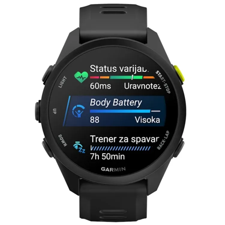 Alles GARMIN pametni sat FORERUNNER 70 Black