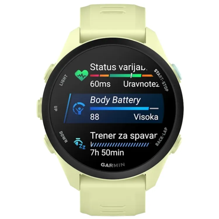 Alles GARMIN pametni sat FORERUNNER 70 Citron