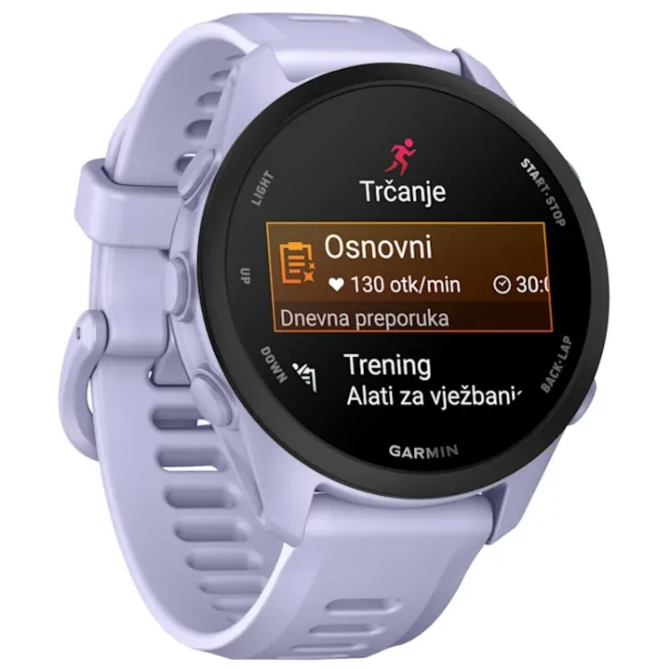 Alles GARMIN pametni sat FORERUNNER 70 Cool Lavander