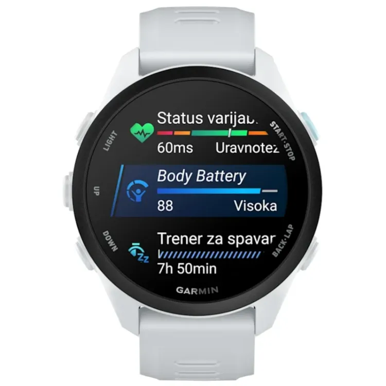 Alles GARMIN pametni sat FORERUNNER 70 Whitestone