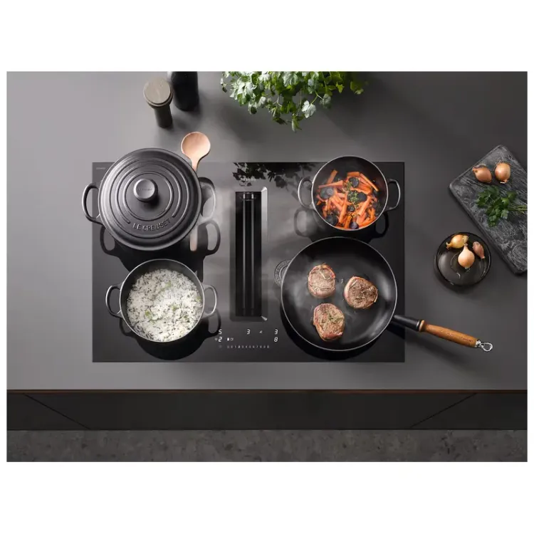 Alles MIELE ploča ugradbena s napom KMDA 7676-1 FL BlackPerfection
