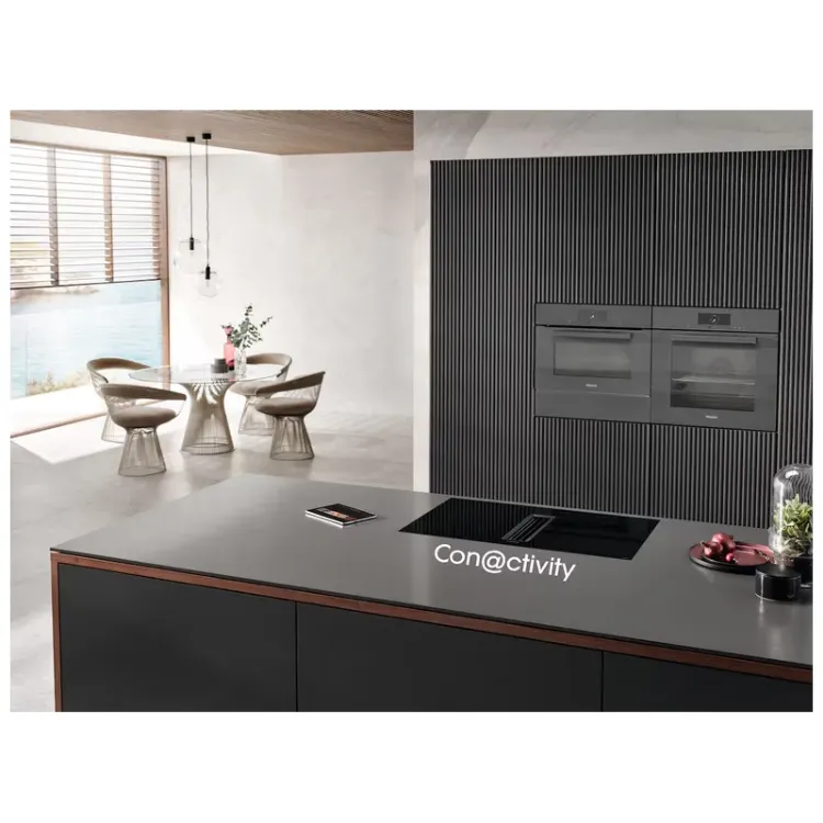 Alles MIELE ploča ugradbena s napom KMDA 7676-1 FL BlackPerfection