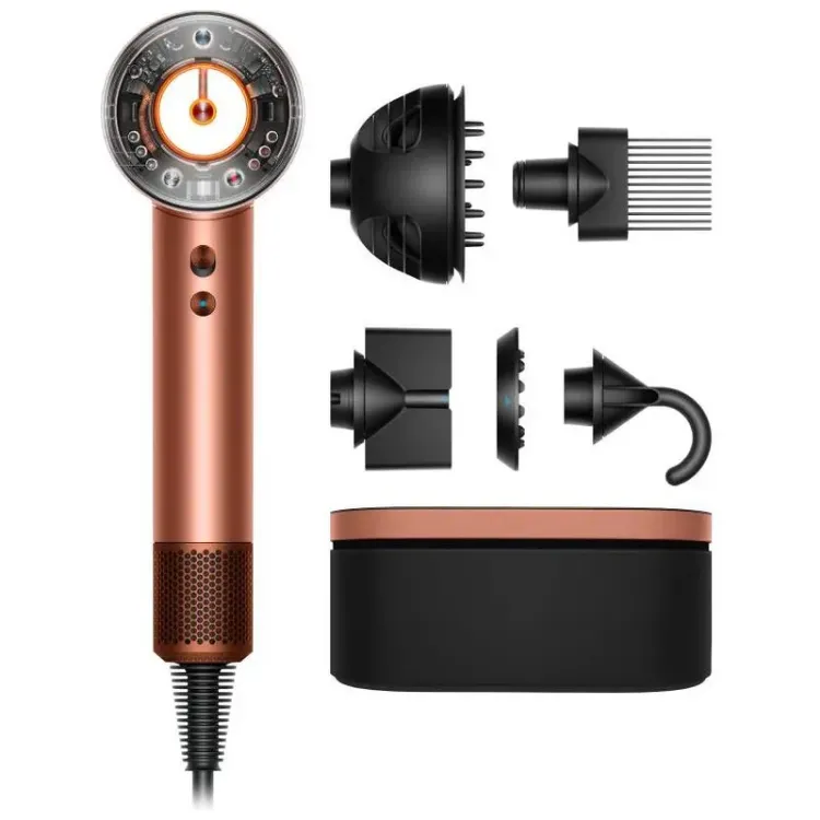 Alles DYSON sušilo za kosu Supersonic Nural HD16 Ceramic Pink/Rose Gold Curly+Coily