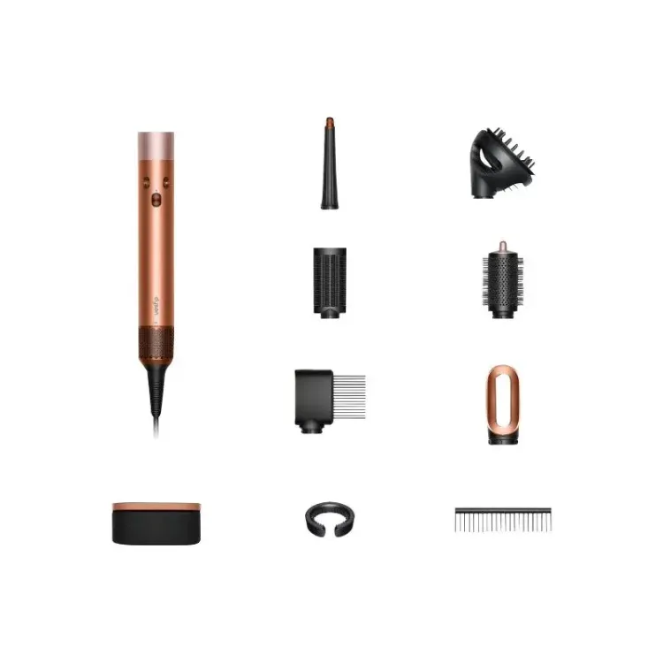 Alles DYSON stilizator za kosu Airwrap i.d. Amber Silk/Pink Champagne Curly+Coily