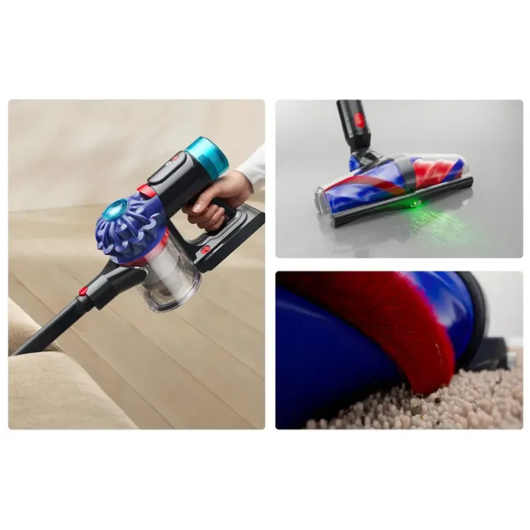 Alles DYSON štapni usisavač V10 Konical Moulded Vinca/Black + stanica za automatsko pražnjenje
