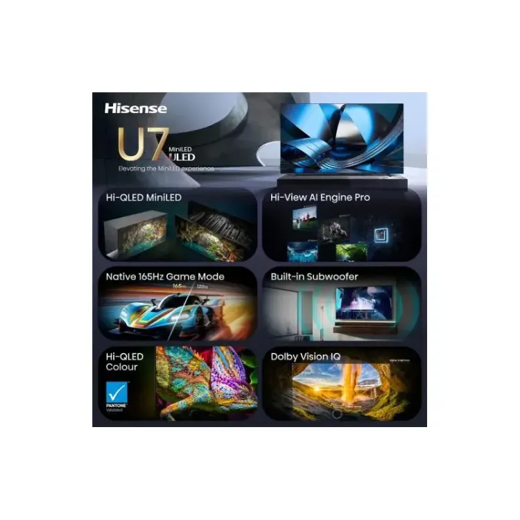 Alles HISENSE ULED TV 100U7SE