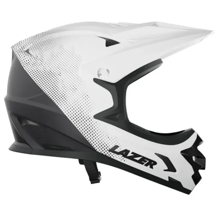 Alles LAZER kaciga PHOENIX MATTE BLACK WHITE veličina XS