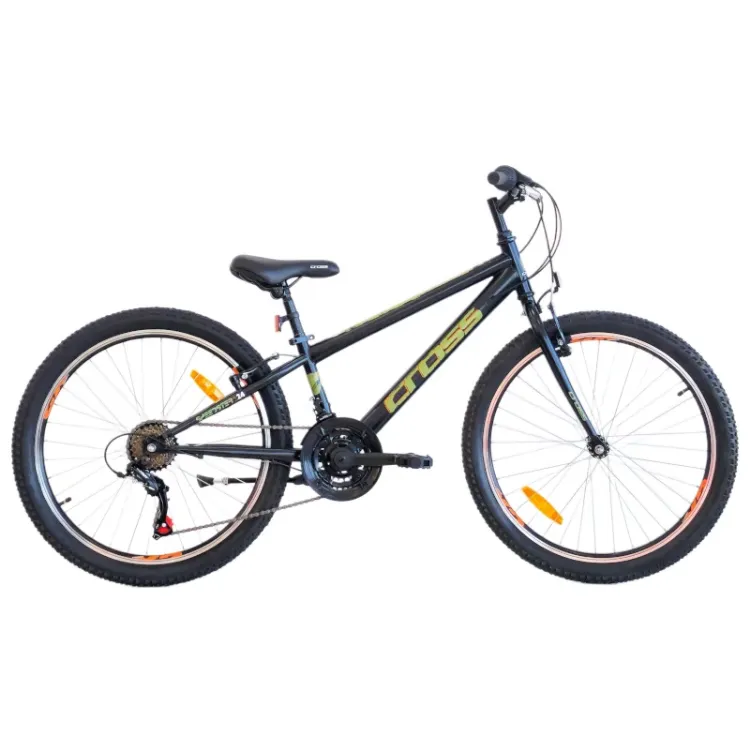 Alles CROSS bicikl SPEEDSTER STEEL 24" CRNI