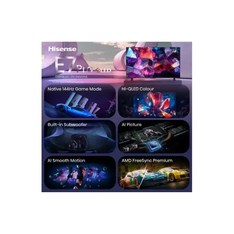Alles HISENSE Hi-QLED TV 100E7S PRO