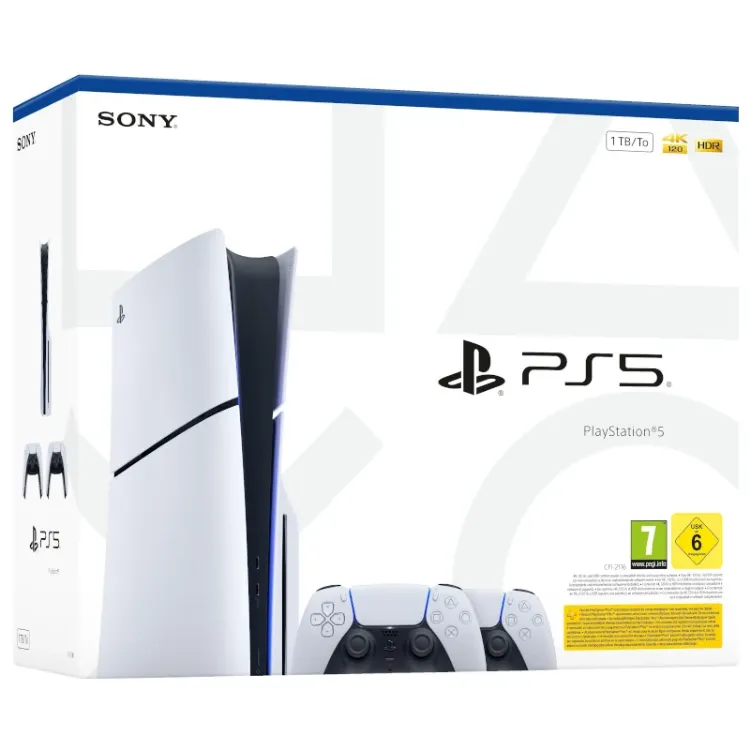 Alles PLAYSTATION 5 Slim E chassis + PS5 Dualsense Wireless Controller