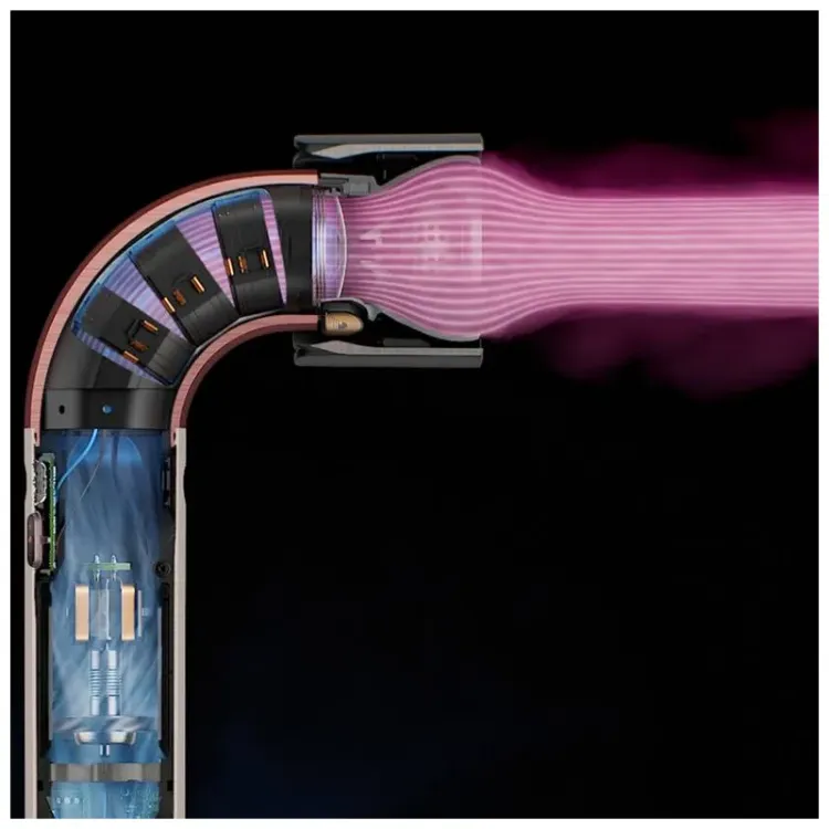 Alles DYSON sušilo za kosu Supersonic r HD16 Ceramic Pink/Rose Gold Straight+Wavy