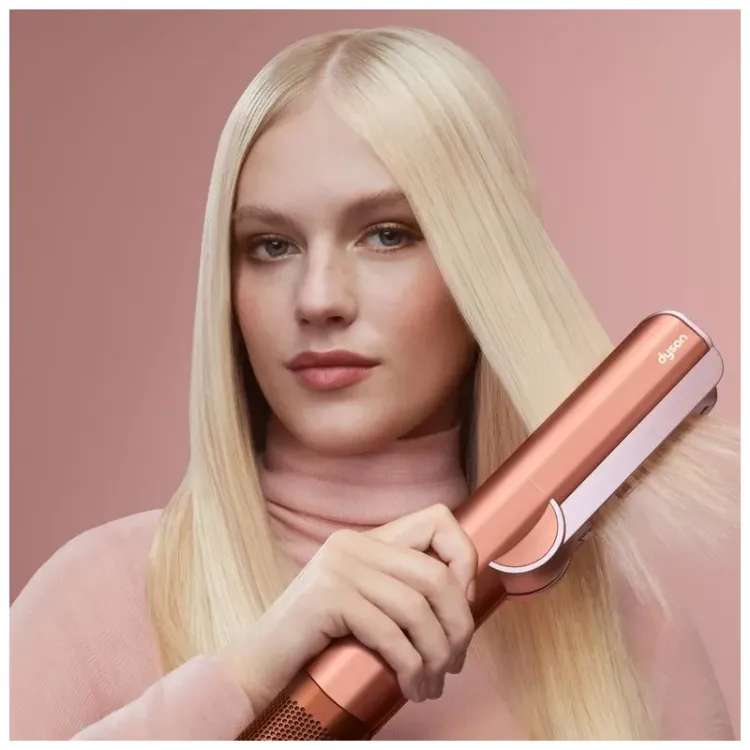 Alles DYSON uređaj za ravnanje kose AIRSTRAIT AMBER SILK/PINK CHAMPAGNE LIMITED EDITION