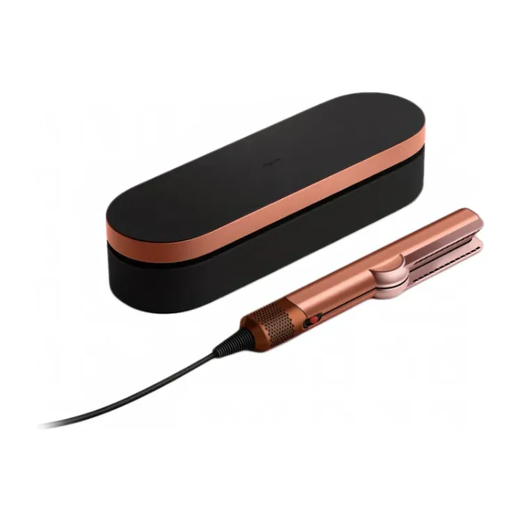 Alles DYSON uređaj za ravnanje kose AIRSTRAIT AMBER SILK/PINK CHAMPAGNE LIMITED EDITION