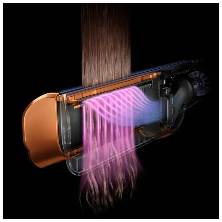 Alles DYSON uređaj za ravnanje kose AIRSTRAIT AMBER SILK/PINK CHAMPAGNE LIMITED EDITION