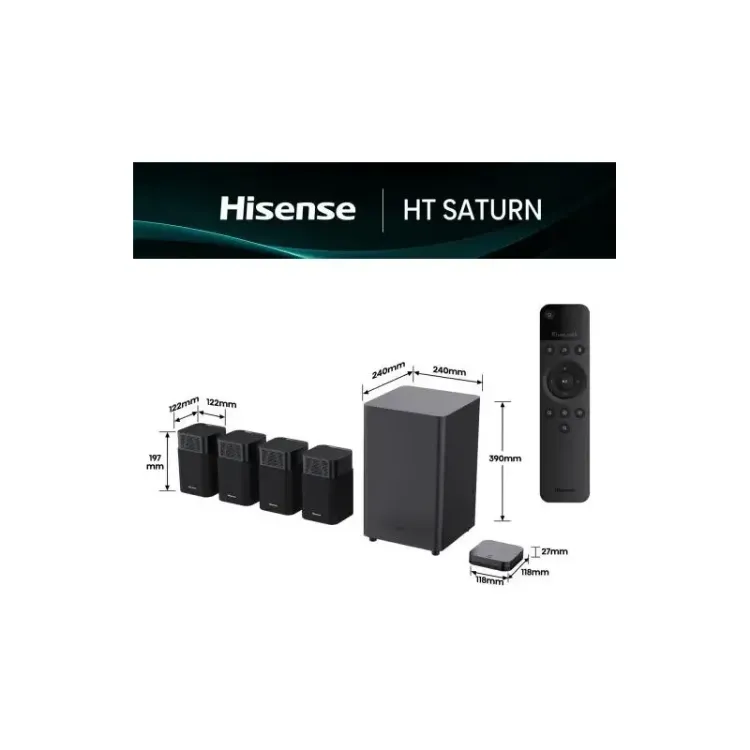 Alles HISENSE zvučnik soundbar HT SATURN