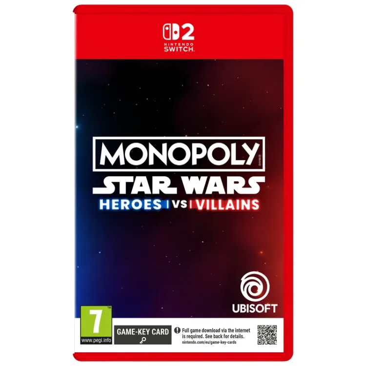 Alles Monopoly Star Wars - Heroes VS Villains (CODE IN A BOX) NINTENDO Switch 2