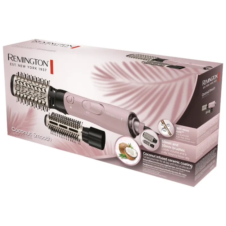 Alles REMINGTON uređaj za oblikovanje kovrči i volumena Coconut Smooth Airstyler AS5901