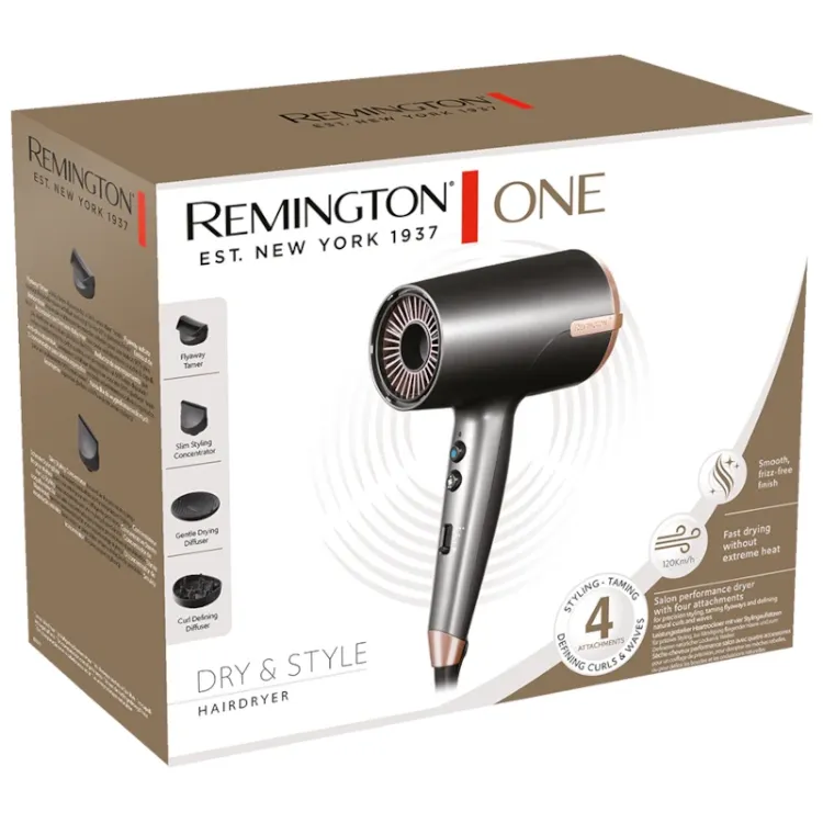 Alles REMINGTON sušilo za kosu One Dry and Style D6077