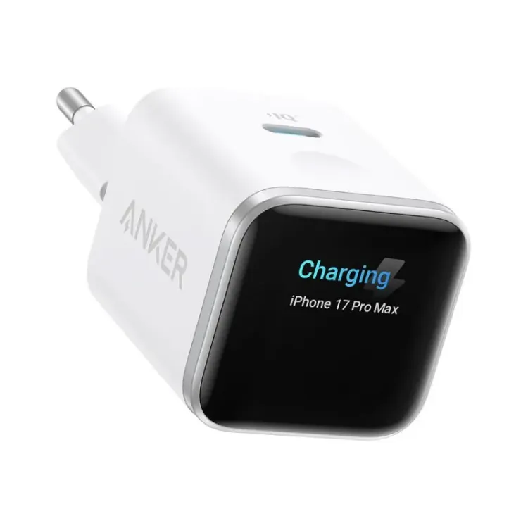 Alles ANKER punjač NANO 45W SMART DISPLAY BIJELI