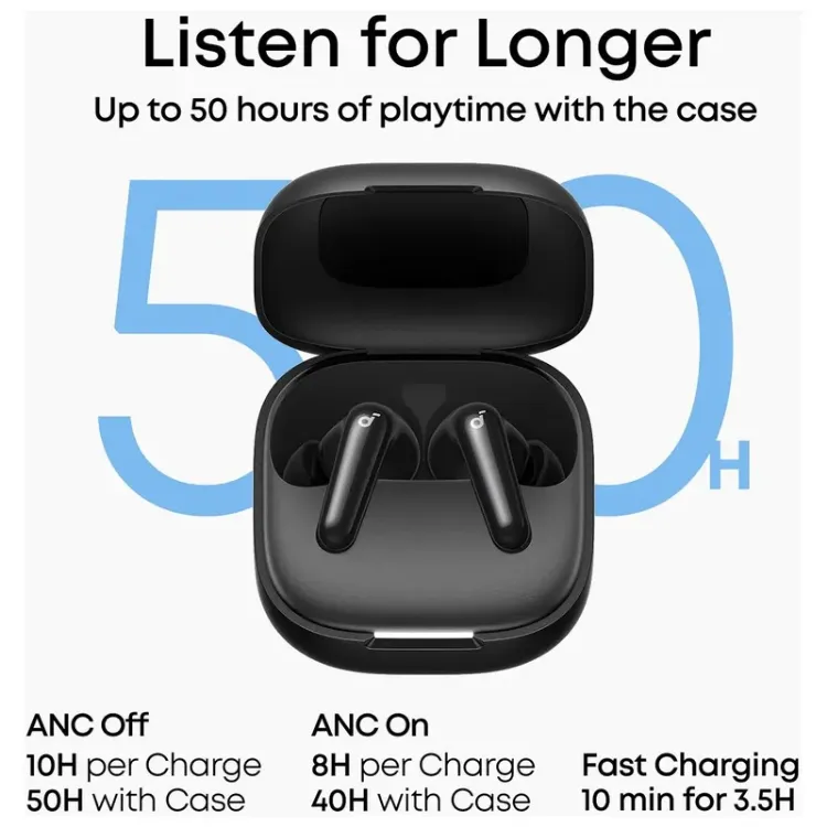 Alles ANKER SOUNDCORE slušalice bežične R60i NC CRNE